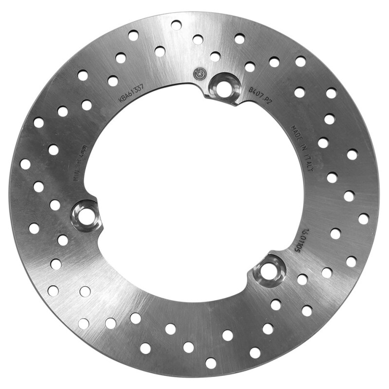 Yamaha GPD N-Max Brake Rotor (1) - Rear - Brembo OE Powersports - Slotted - `15-`22